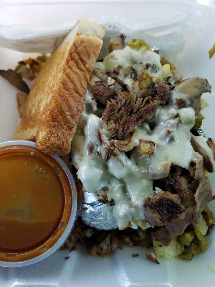 Philly Cheese Steak Potato